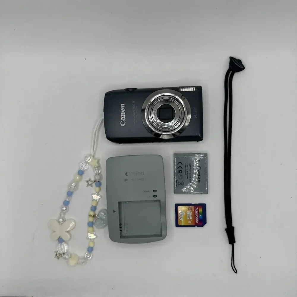 Canon PowerShot SD3500 IS ELPH 14.1 MP Digital Camera w/ 3.5” Touch LCD Blue